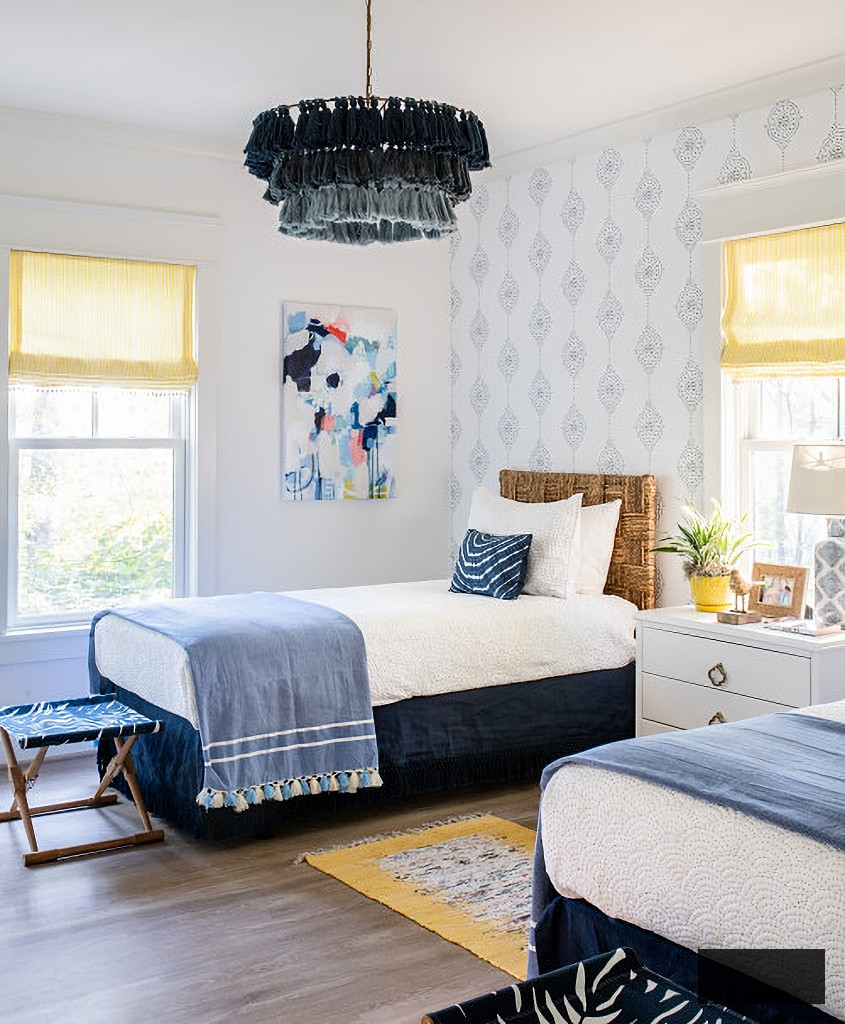 kids coastal style bedroom