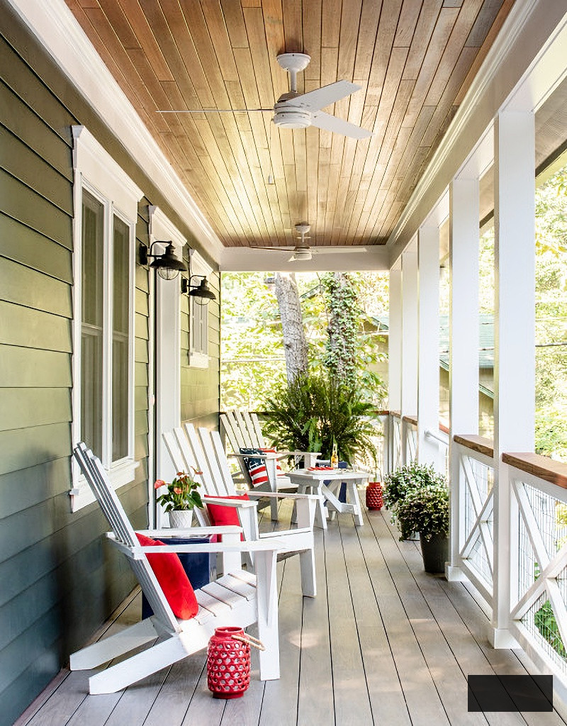 summer cottage porch