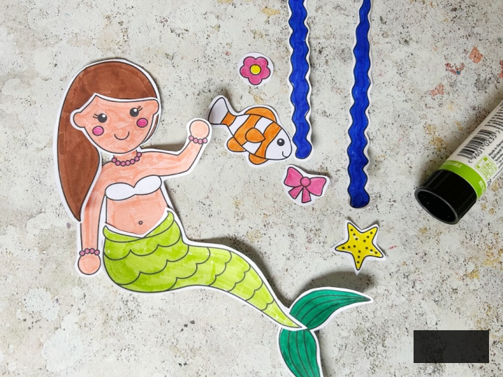 make a mermaid