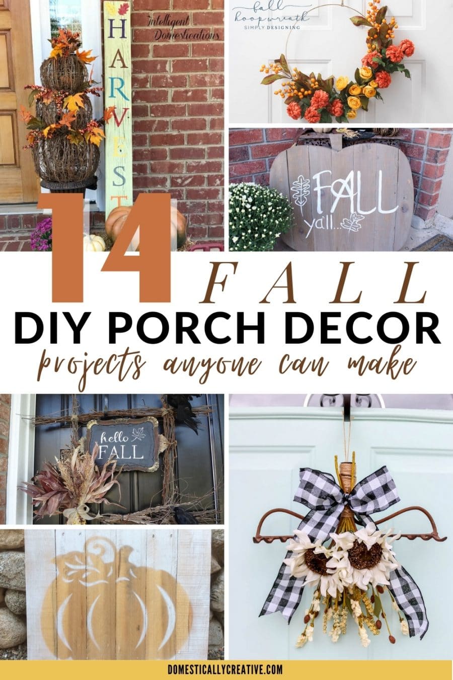 Ideias de Decoração para o Portal de Outono DIY