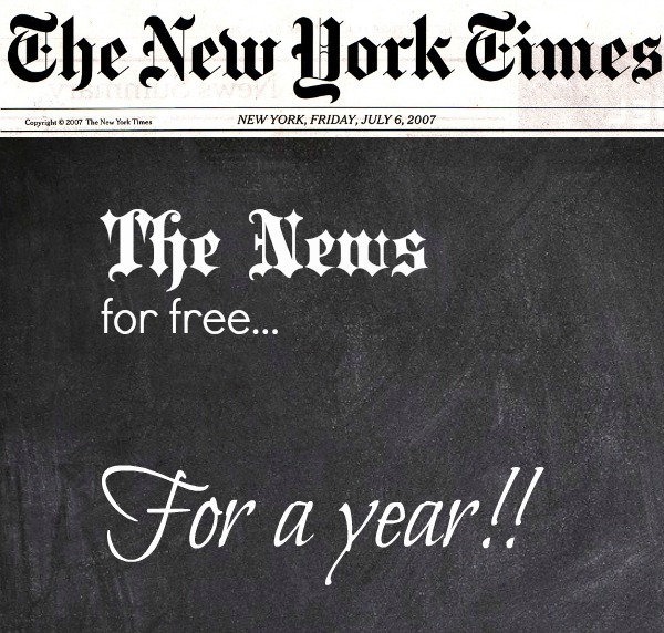Assinatura do New York Times