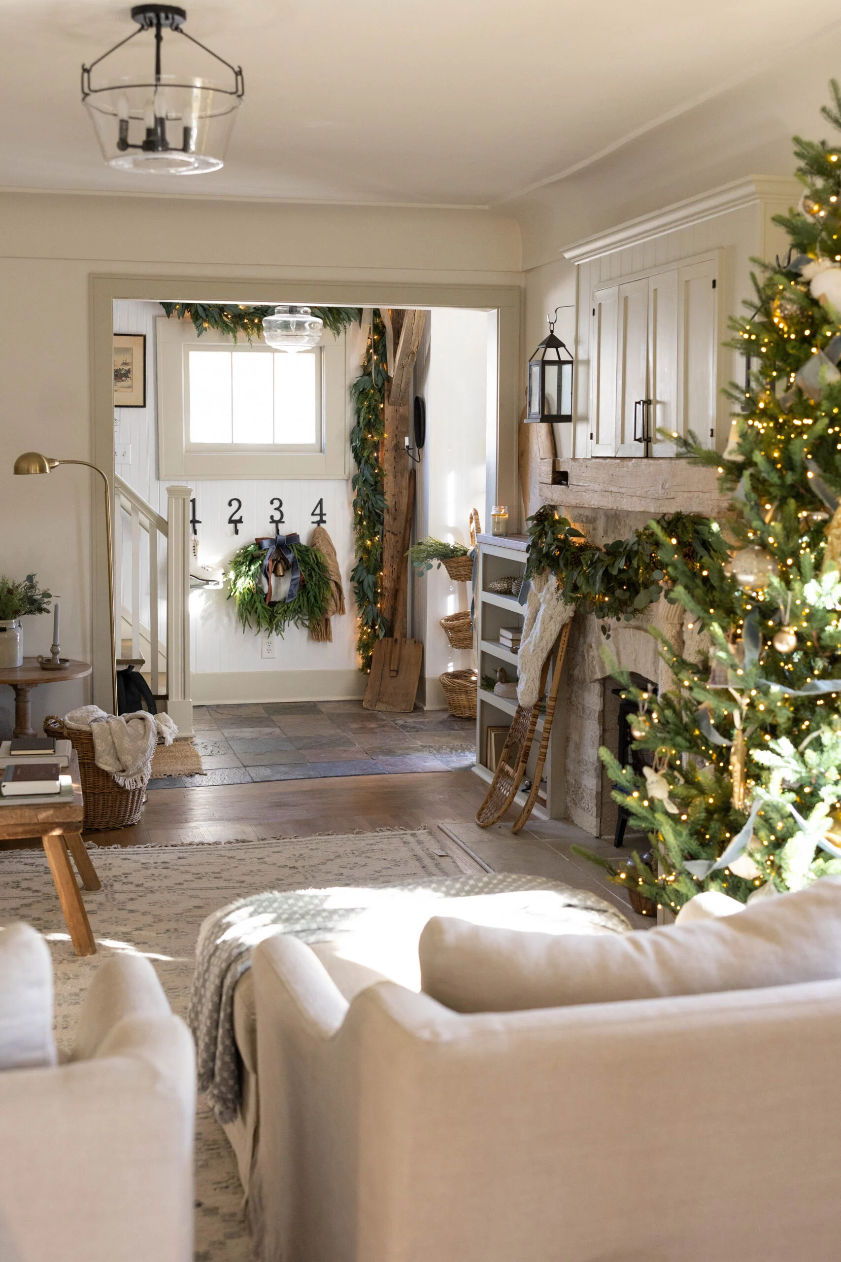 Decoração da Sala de Estar no Natal