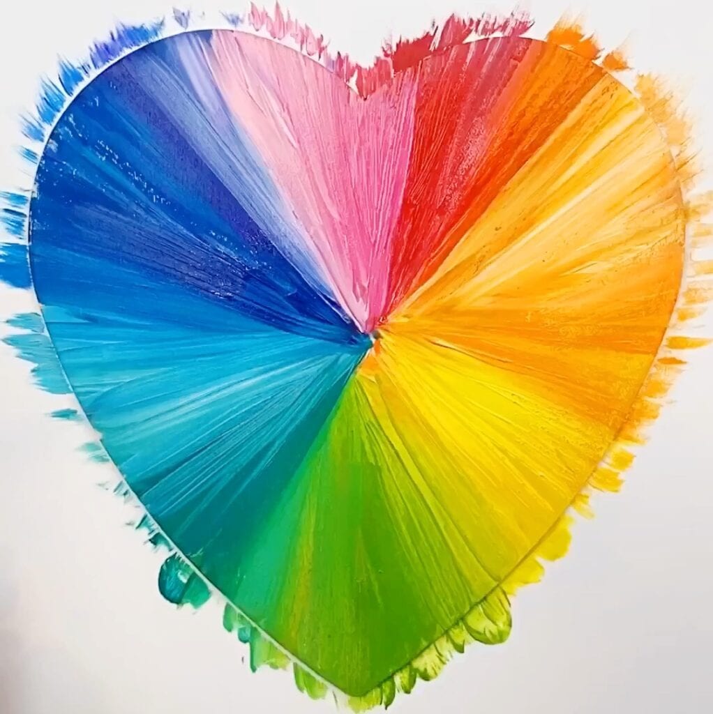 Pintura com Roda de Cores