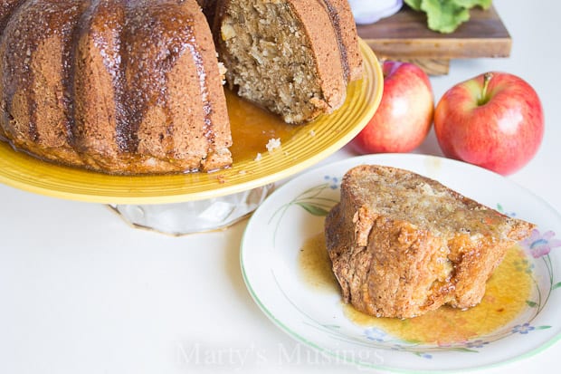Receita de bolo de maçã - Marty’s Musings