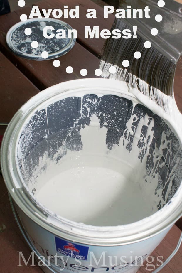 Truque Simples para evitar bagunça com lata de tinta