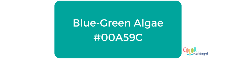 Cor Alga Azul-Verde