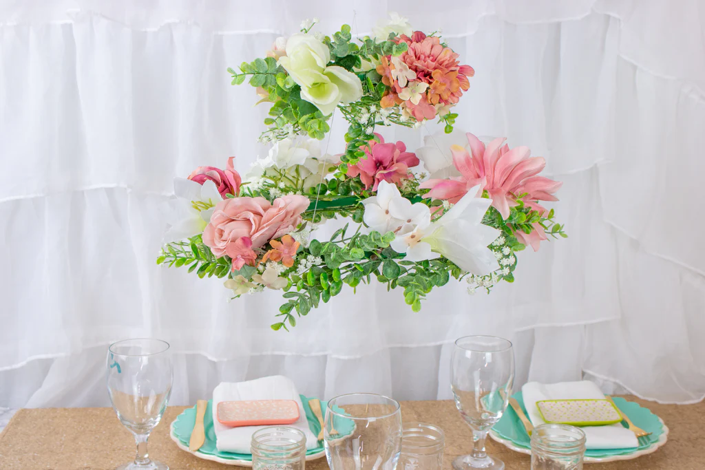 Candelabro Floral DIY