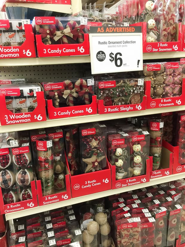 Decoração de Natal na Big Lots