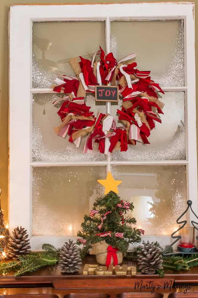 Artesanato e árvore de Natal