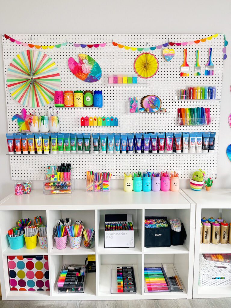 Organização de espaço de artesanato