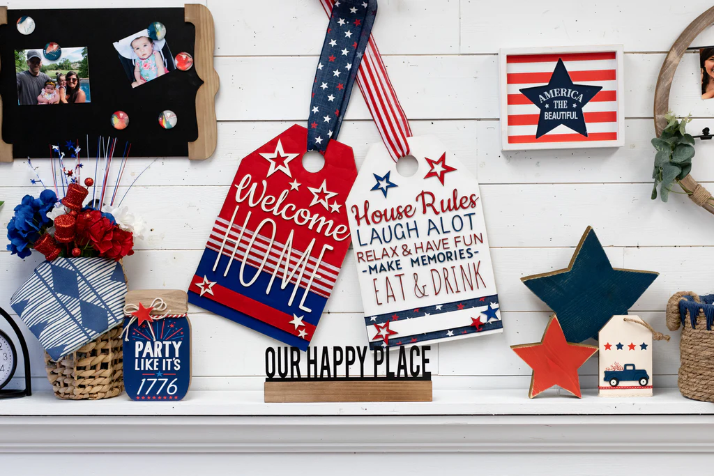 Tag de Porta Americana DIY