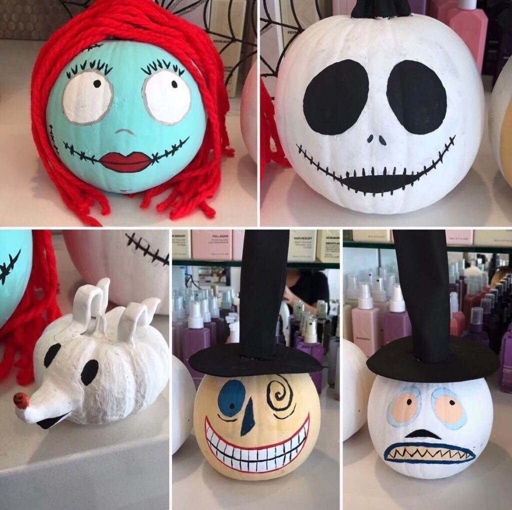 Nightmare Before Christmas Pumpkins