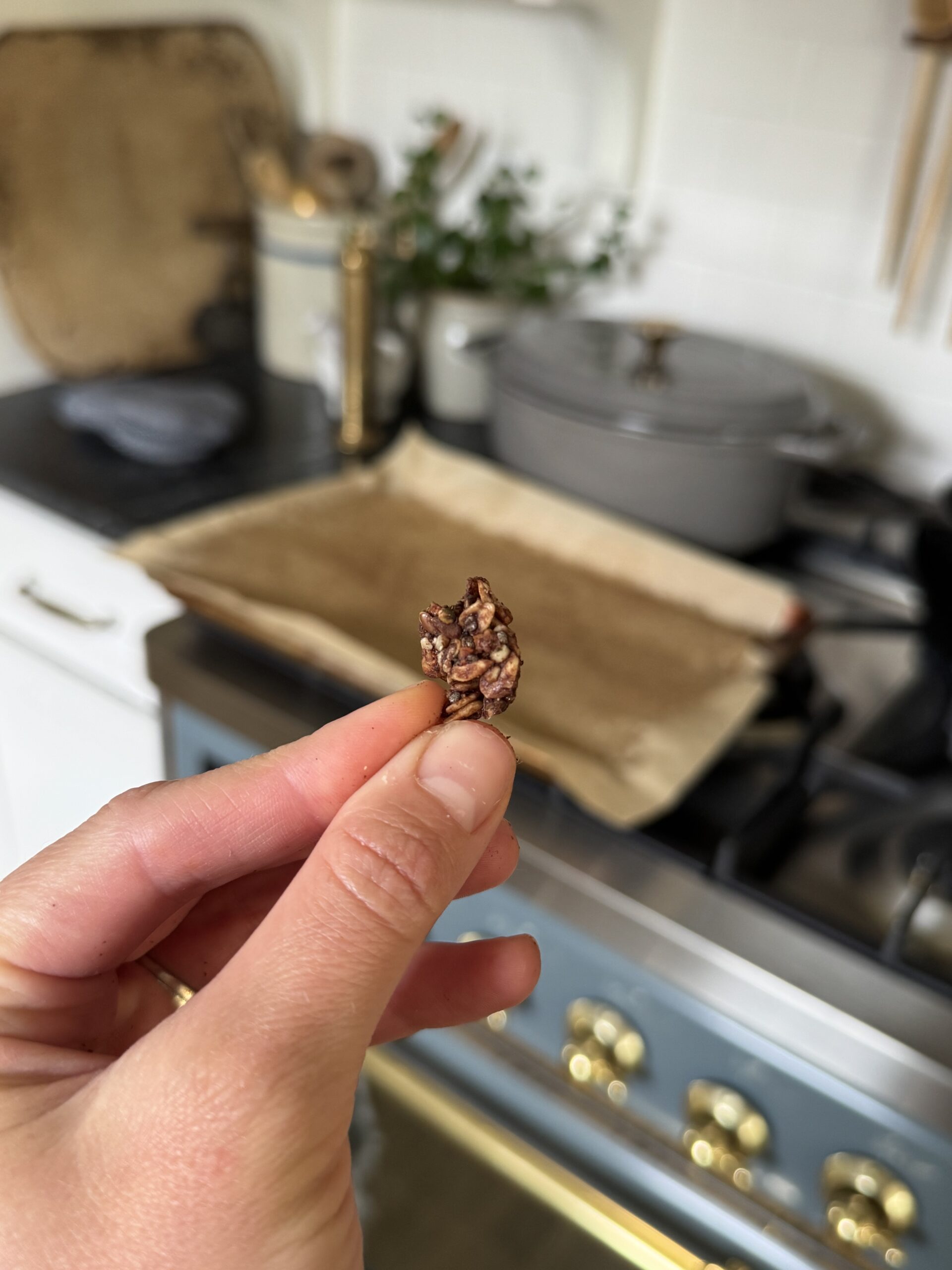 Clusters crocantes de granola