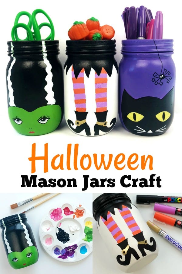 Frascos de Conserva de Halloween