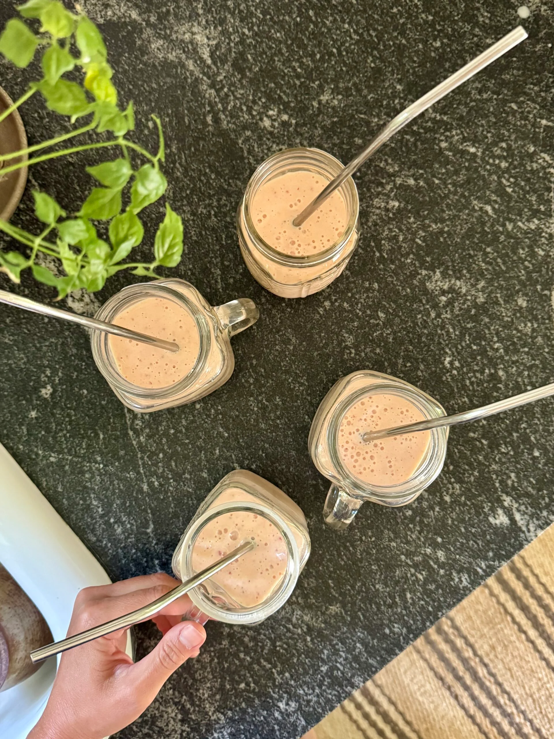 Receita de Smoothie de Kefir Caseiro