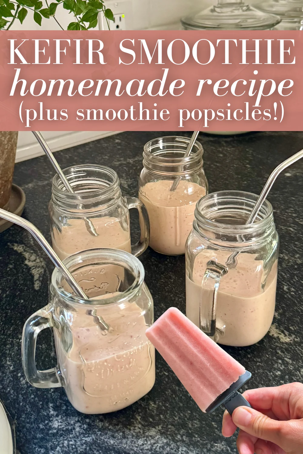 Smoothie de Kefir Caseiro