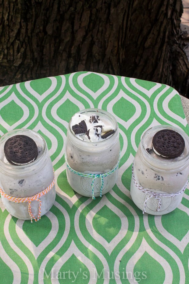 Sorvete caseiro de Oreo de Marty’s Musings
