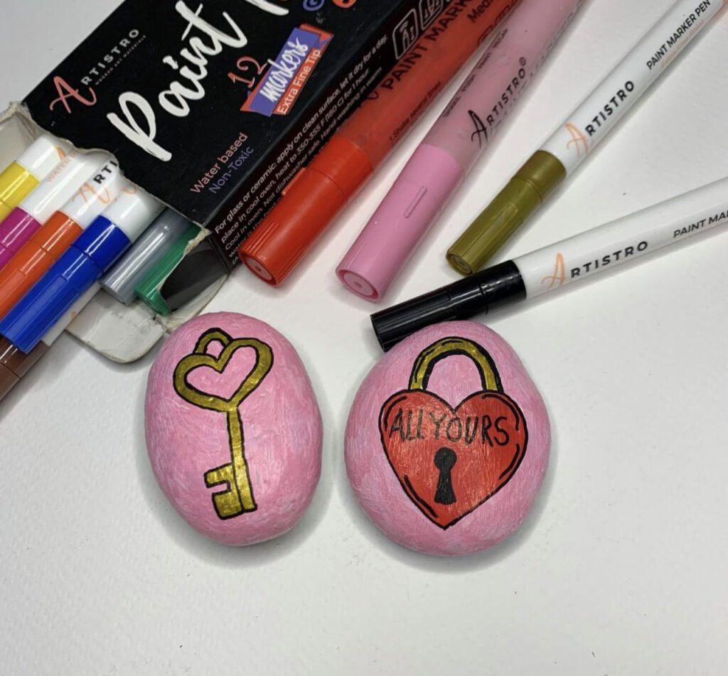 Rochas Coloridas para o Dia dos Namorados