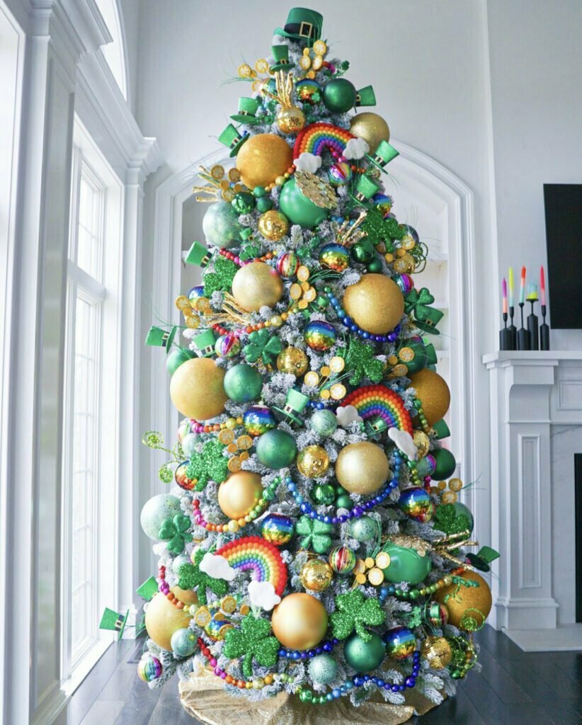 Árvore de Natal do Dia de São Patrício