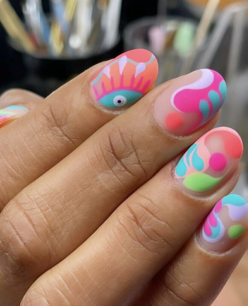 Unhas de verão