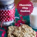 Presente em pote de vidro pint e mistura para cookies com gotas de chocolate- Marty’s Musings