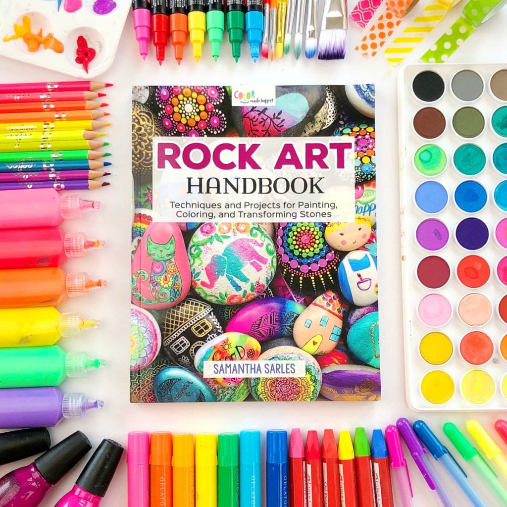 Manual de Arte em Pedra - Um guia completo para pintar e decorar pedras