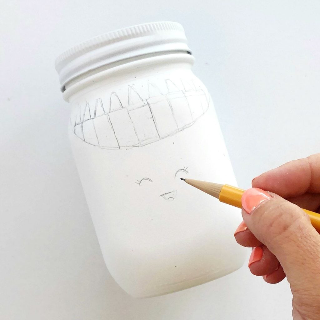Esboçando o design com lápis