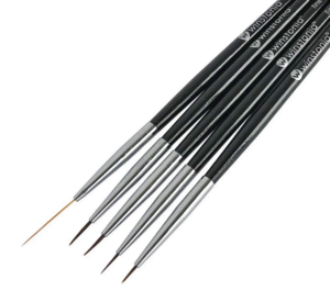 Winstonia 5 Pcs Pincéis Profissionais para Liner + Striping