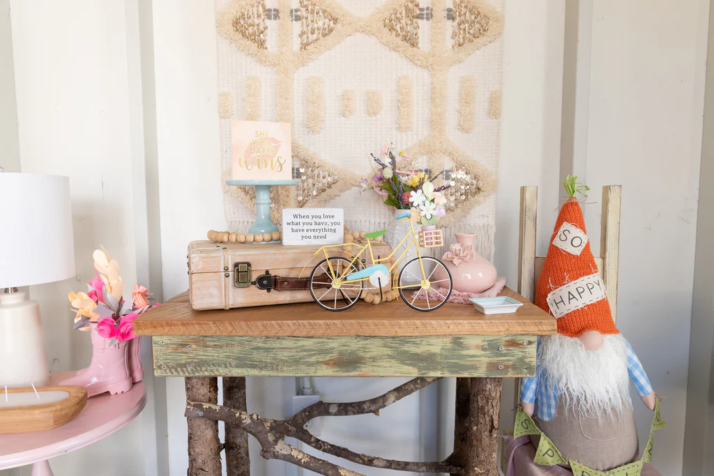 Decorações do She-Shed