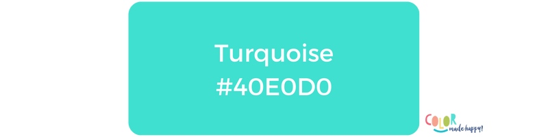 Cor Turquesa