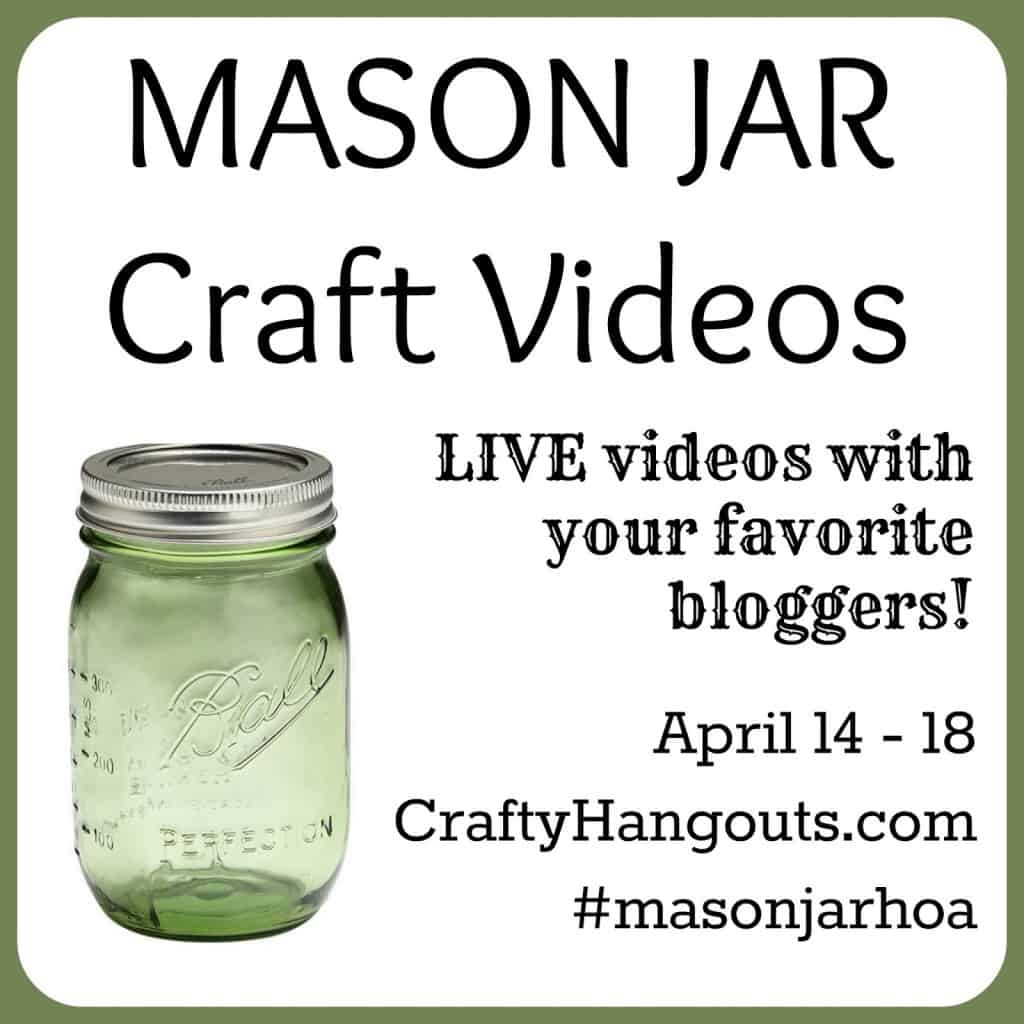 Artesanato com Potes Mason de Marty's Musings