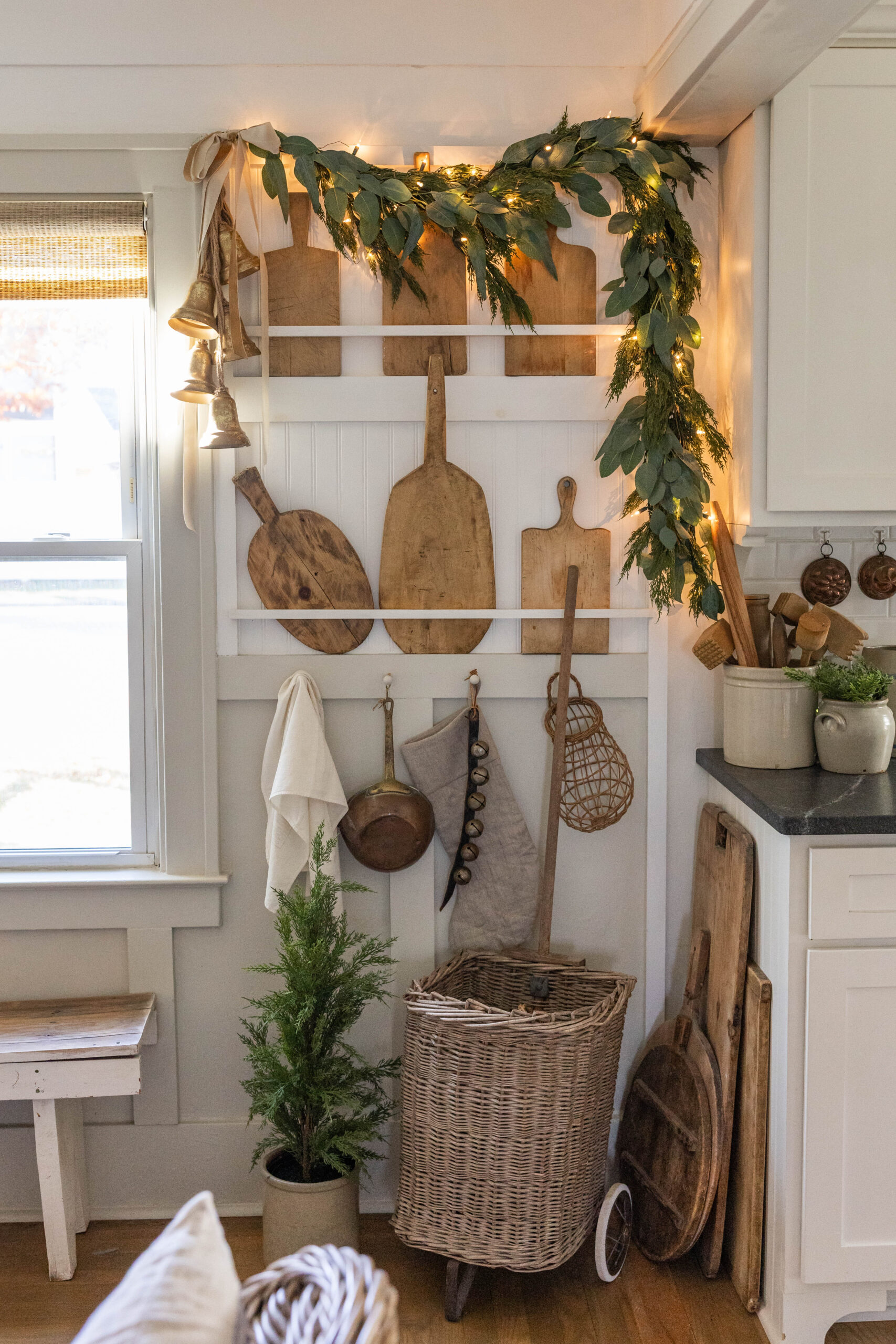 Ideias de decoração de Natal à moda antiga