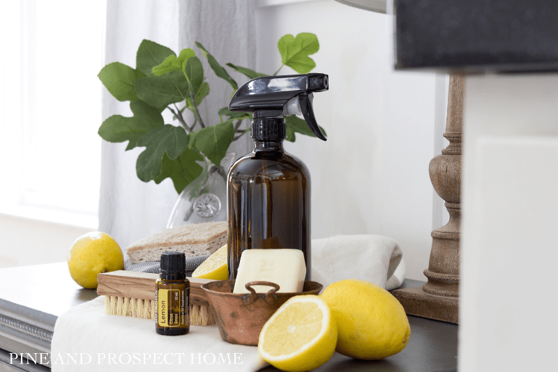 Produtos de limpeza naturais