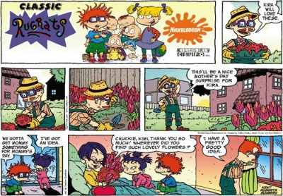 Tirinhas de quadrinhos fazem um ótimo papel de presente