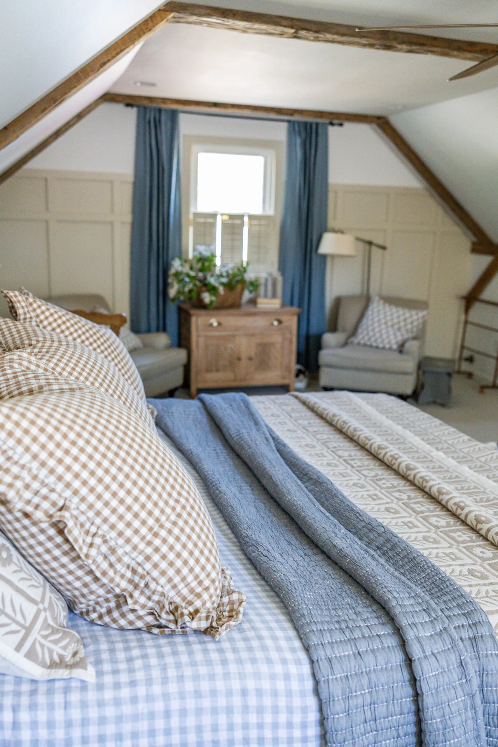 Atualização de Quarto Estilo Cottage