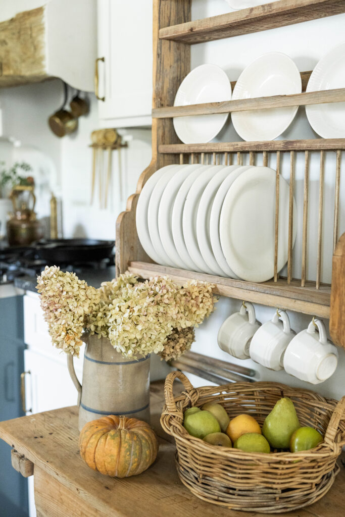 Decoração de cozinha no outono