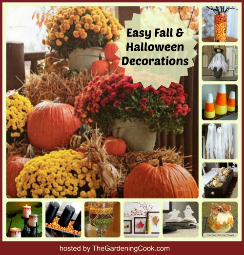 12 Projetos de Decoração Fácil de Outono & Halloween