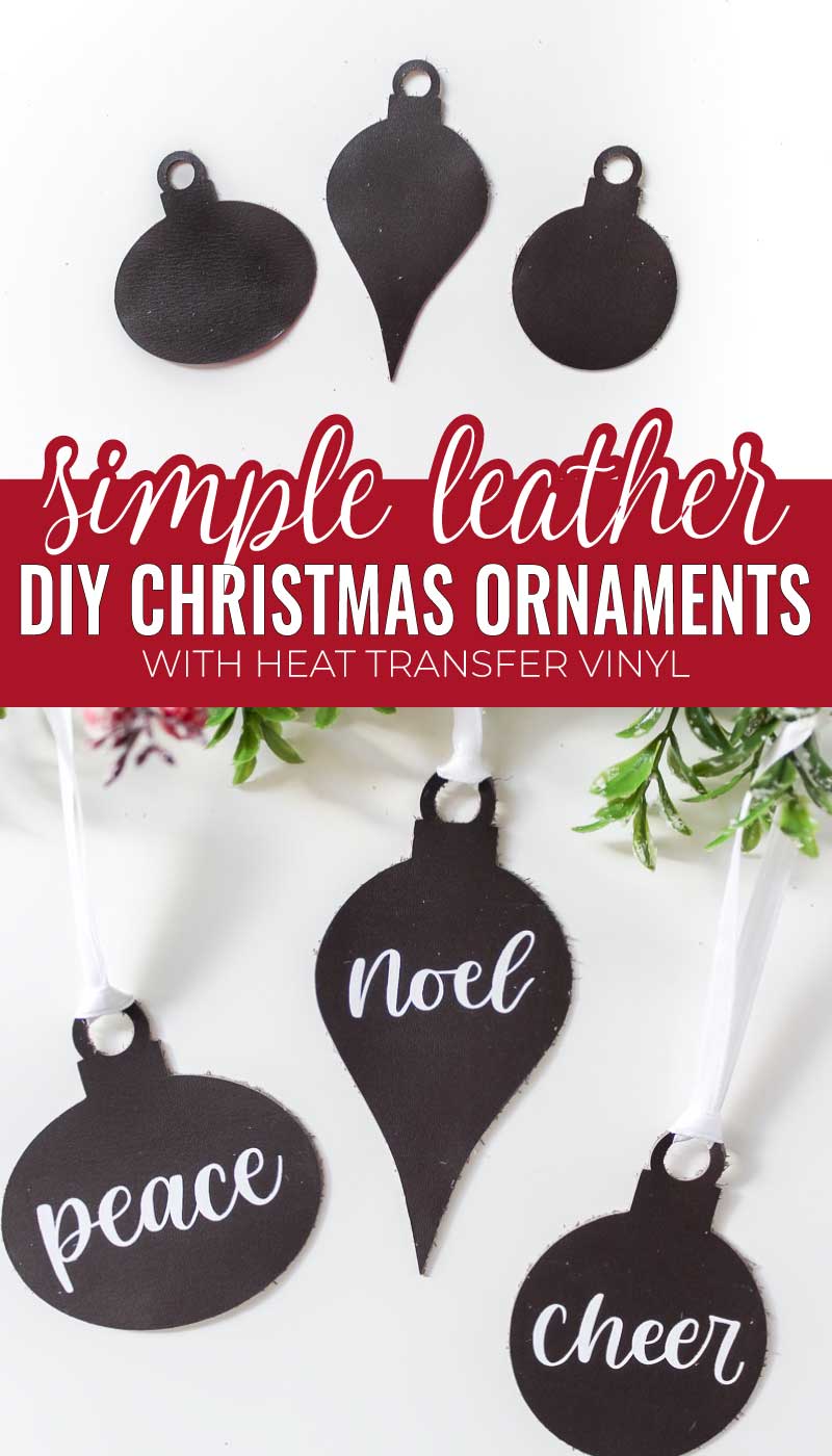 Colagem de imagem do pino DIY enfeites de couro