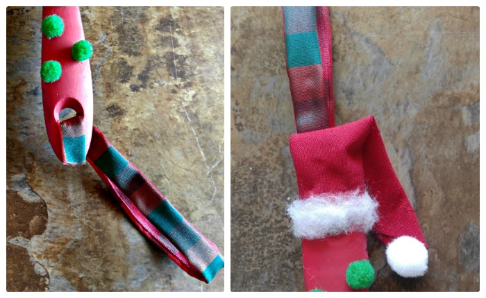 Fazendo o chapéu e suporte para o Enfeite de Pincel do Grinch