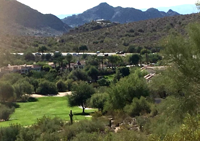 Cena de inverno em Phoenix, Arizona