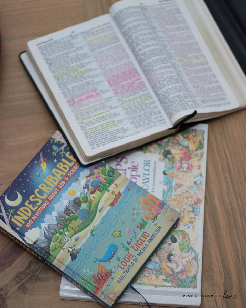 Começando o dia com devoções e tempo na Bíblia