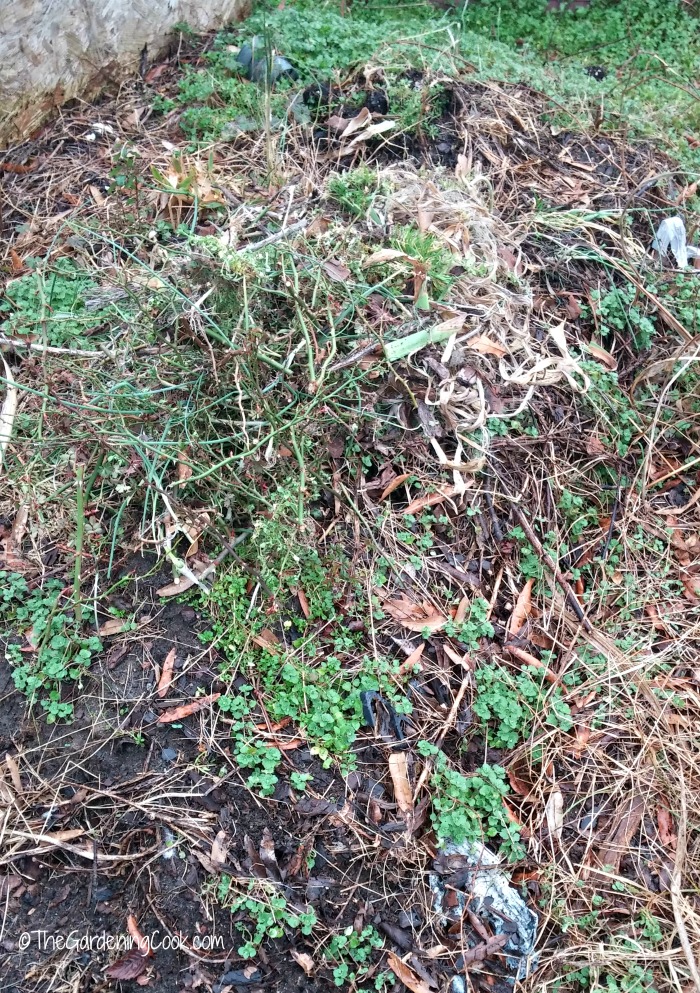 Pilha de compostagem móvel
