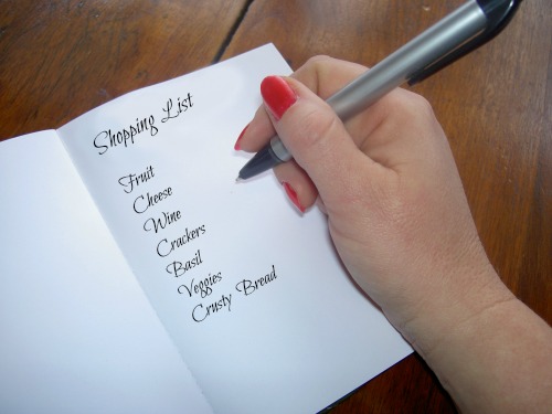 lista de compras A lista de compras