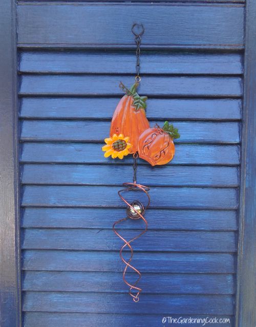 Decoração pendurada de outono