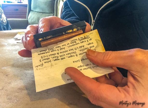 Um pedaço de papel