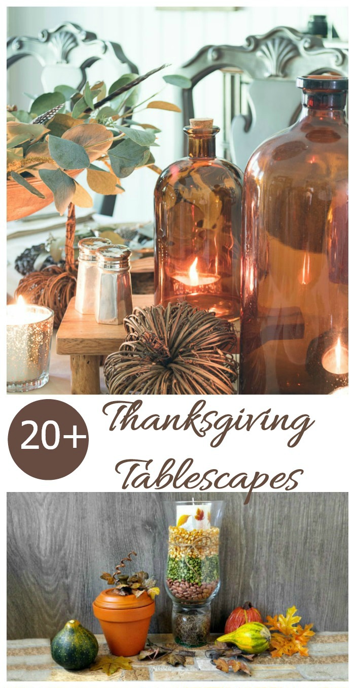 Thanksgiving table ideas Precisa de inspiração para sua mesa de Ação de Graças? Experimente uma destas ideias para decorações de mesa de Ação de Graças