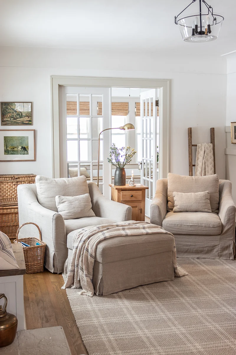 Usando texturas para calor na decoração de inverno